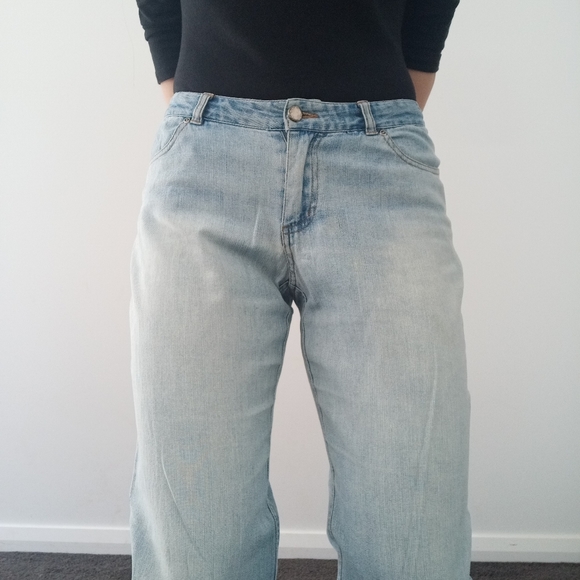 Crossroads Vintage Denim Bootleg Jeans - Picture 7 of 9